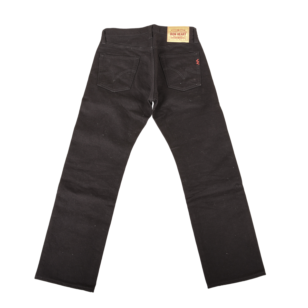 Iron heart 634 14bb Black Selvedge Denim