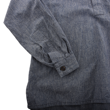 Holdfast Denim Pullover Shirt Made in England
