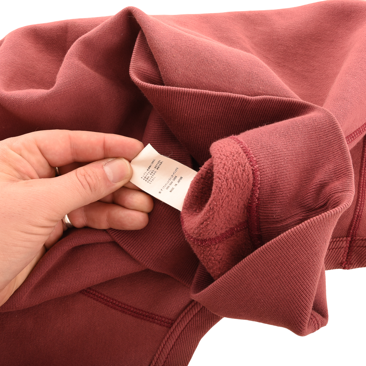 Real McCoys Faded Red Sweatshirt