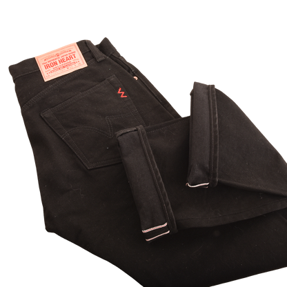 Iron heart 634 SBG Black Selvedge Denim