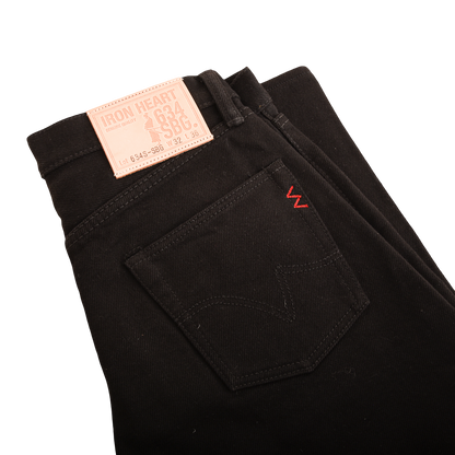 Iron heart 634 14bb Black Selvedge Denim