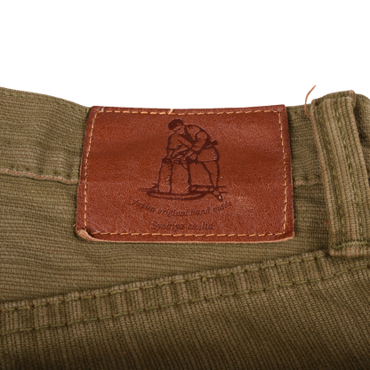 Pure blue Japan Woven Yarn Dyed Pique Pants
