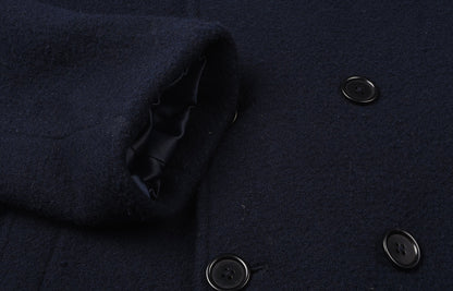 GANT RUGGER SCRUFFY  PEA COAT - NAVY