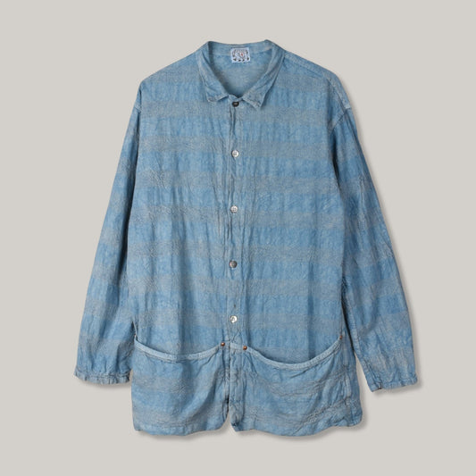 TENDER CO. SHIRT - LIGHT BLUE STRIPE