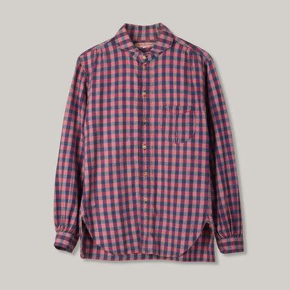 MISTER FREEDOM RANCHERO SHIRT - INDIGO x RED PLAID