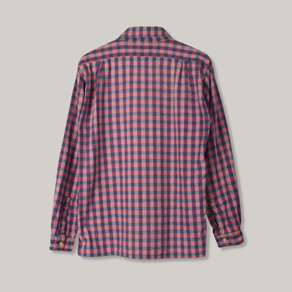 MISTER FREEDOM RANCHERO SHIRT - INDIGO x RED PLAID