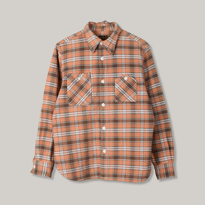 MISTER FREEDOM SHIRT - PEACH PLAID