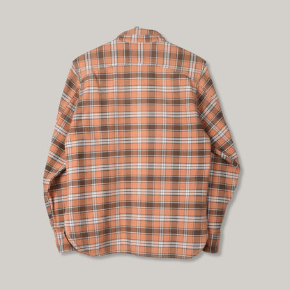 MISTER FREEDOM SHIRT - PEACH PLAID