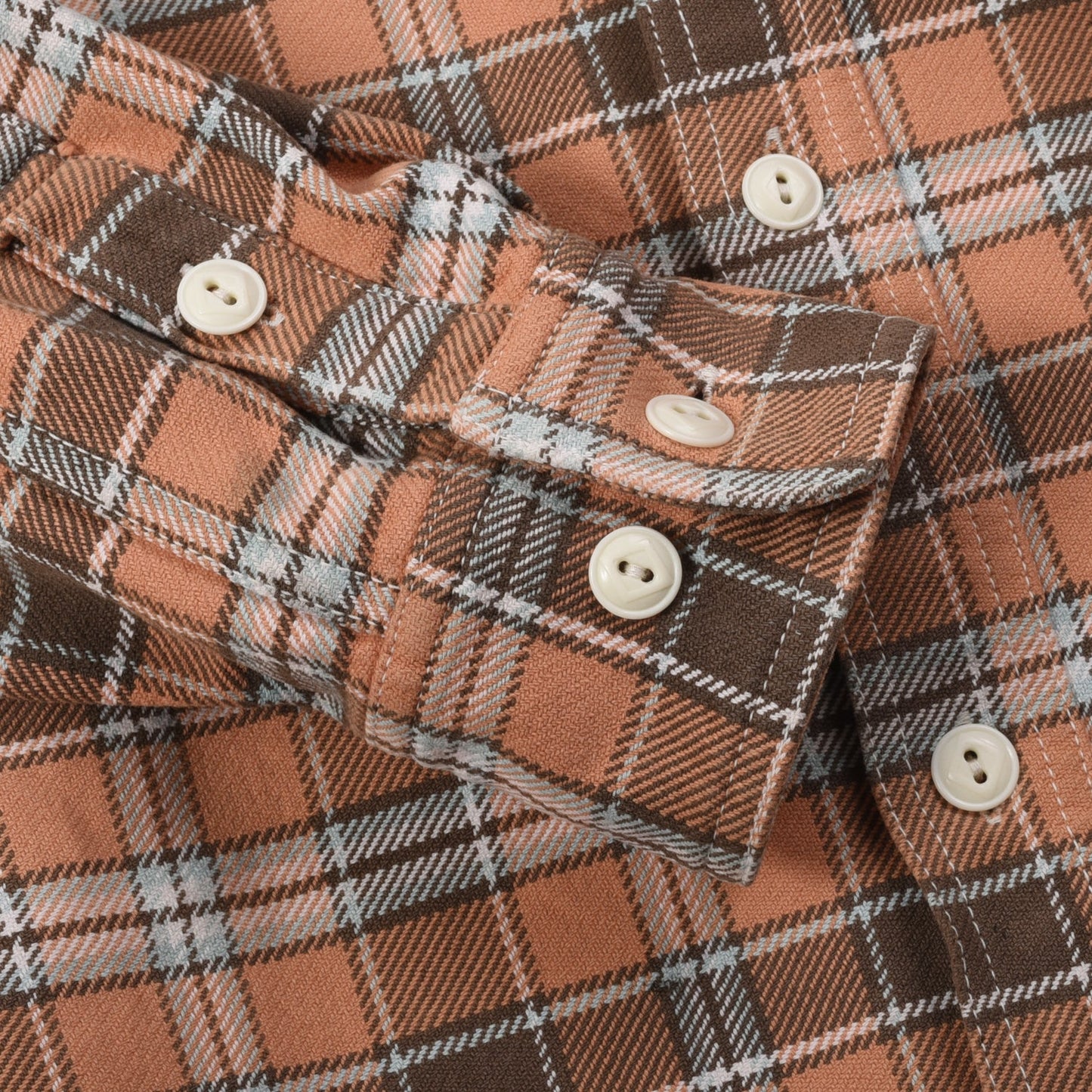 MISTER FREEDOM SHIRT - PEACH PLAID