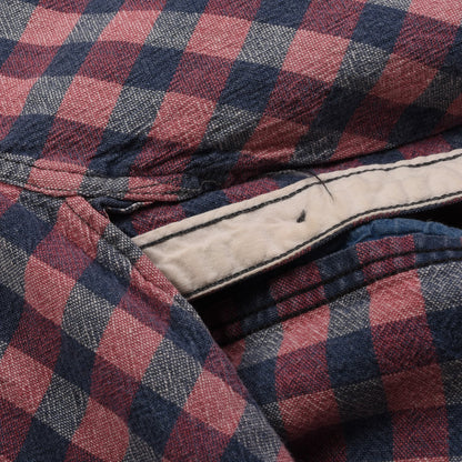 MISTER FREEDOM RANCHERO SHIRT - INDIGO x RED PLAID