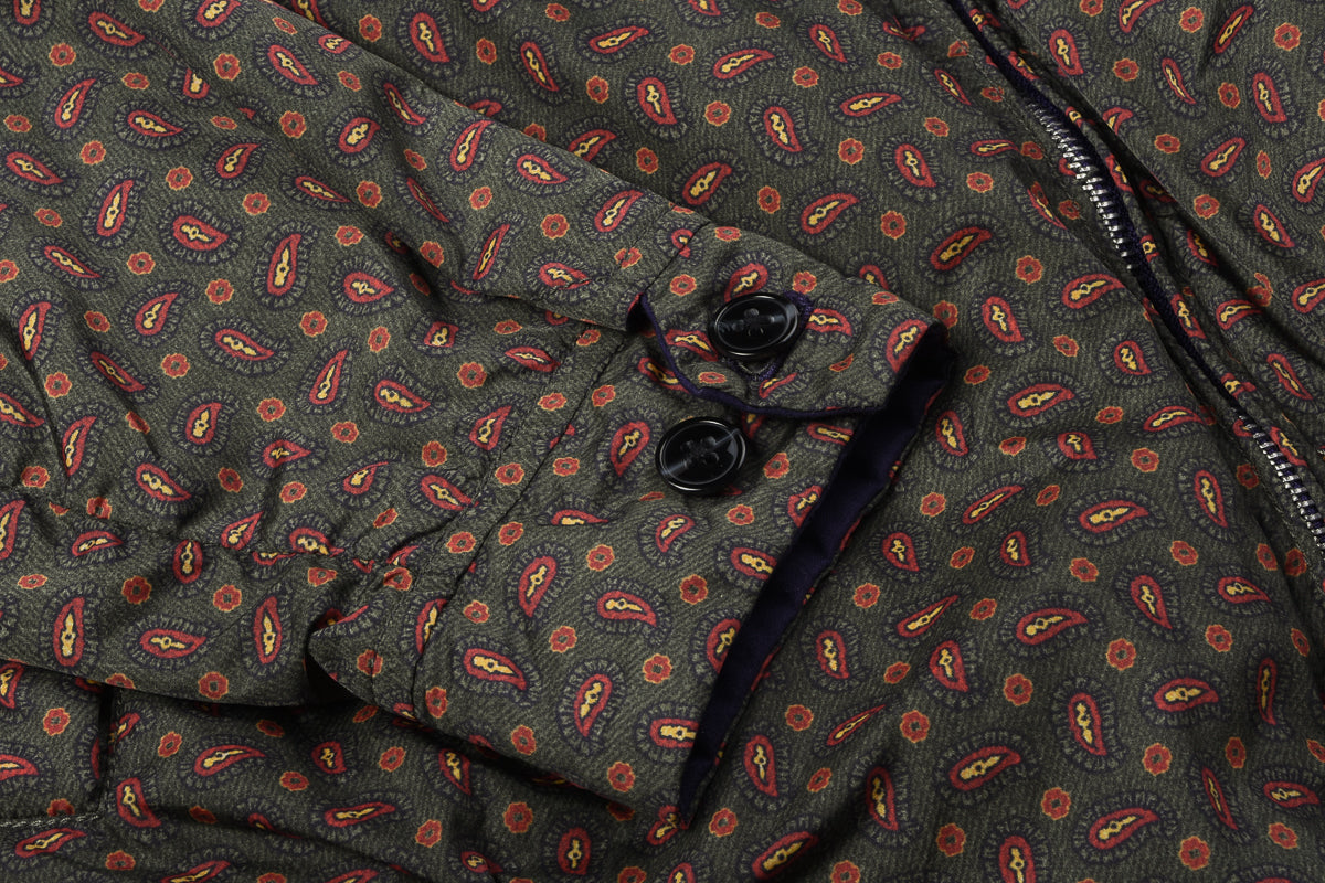 BEAMS + SPORTS JACKET - NAVY/ PAISLEY