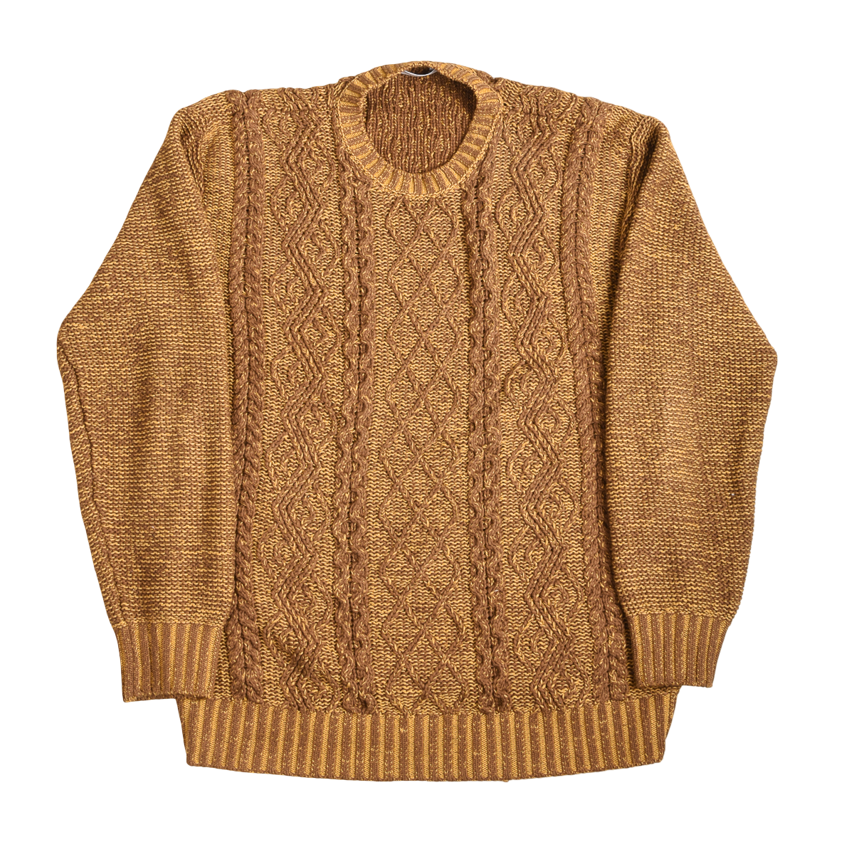 Inis Meain Wool Cable Knit Jumper Made In Ireland