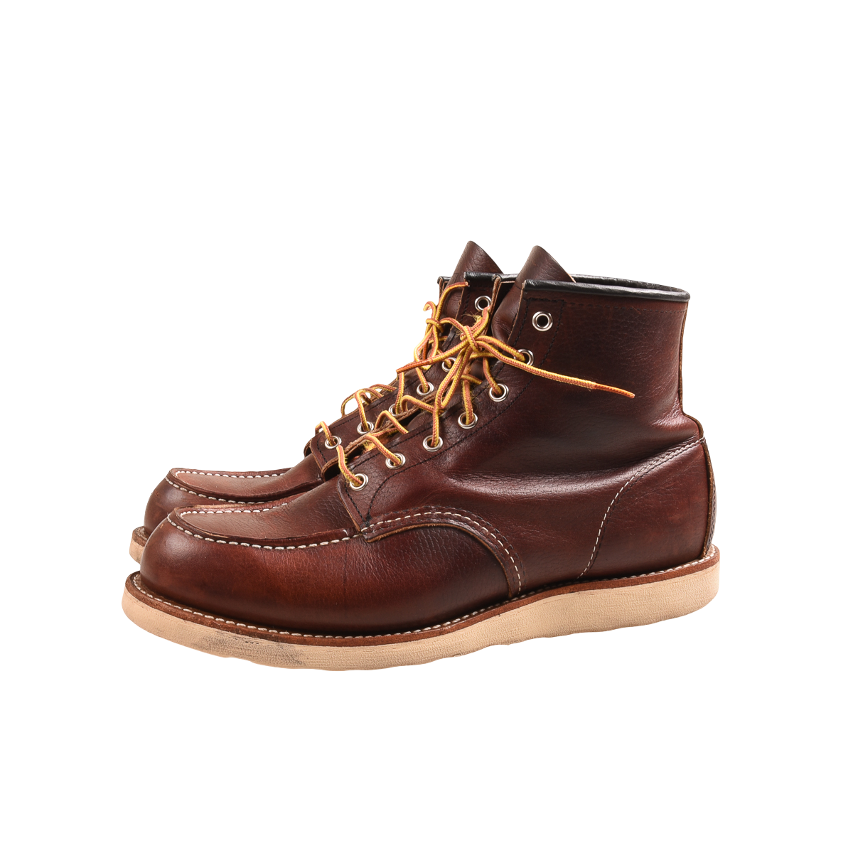 Red Wing Moc Toe Brown