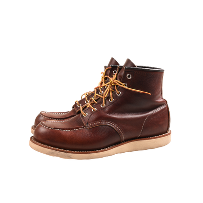 Red Wing Moc Toe Brown