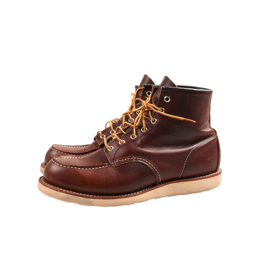 Red Wing Moc Toe Brown