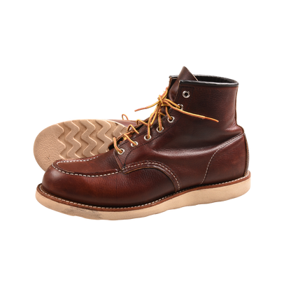 Red Wing Moc Toe Brown