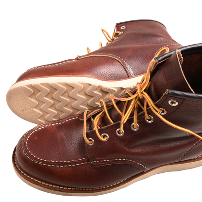 Red Wing Moc Toe Brown