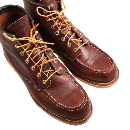 Red Wing Moc Toe Brown