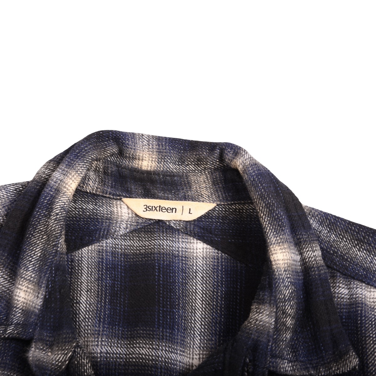 3Sixteen  Flannel Shirt Made In USA