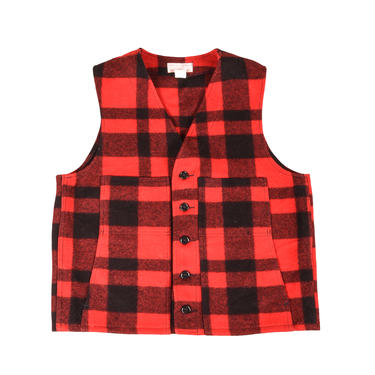 Filson Made In USA Vintage Wool Vest