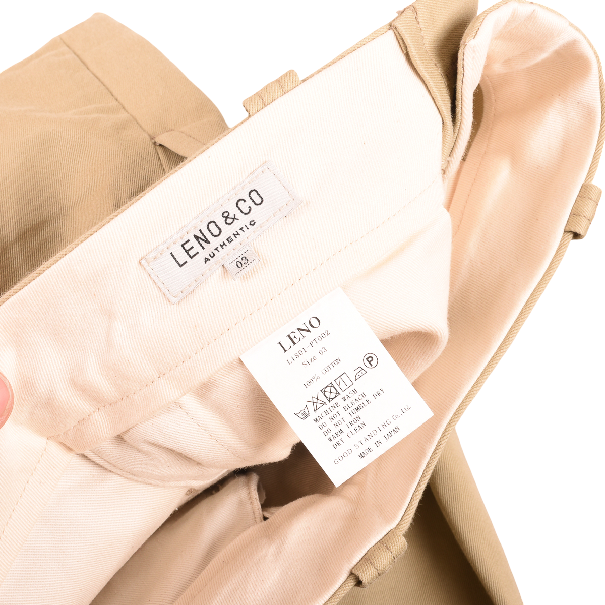 Leno Chinos Made in Japan