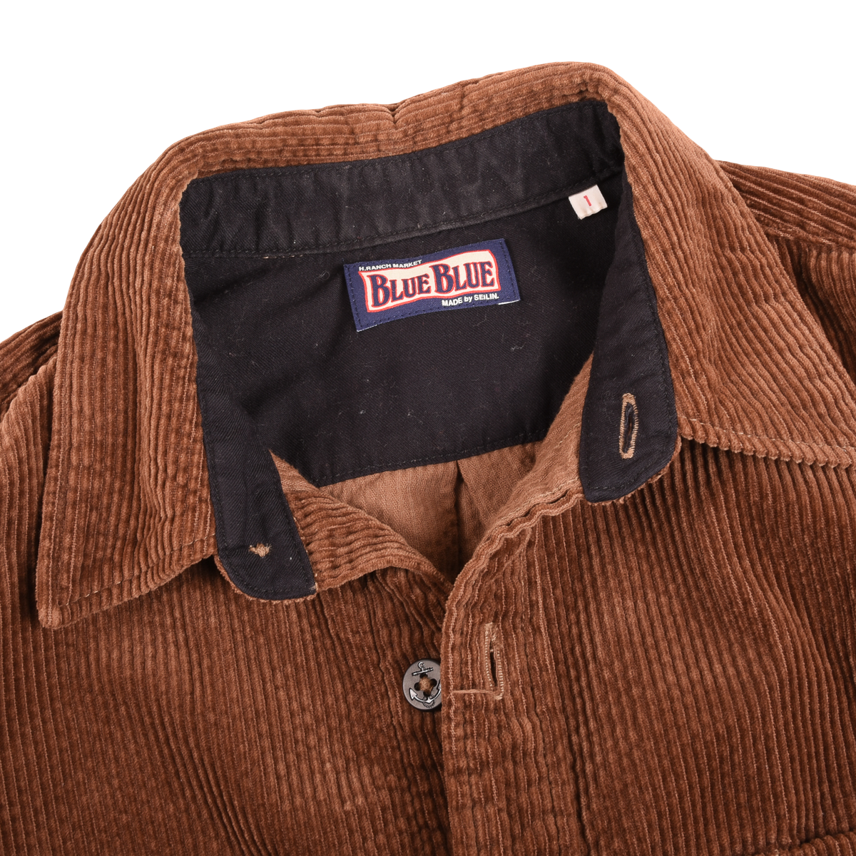 Blue Blue Japan Cord Shirt