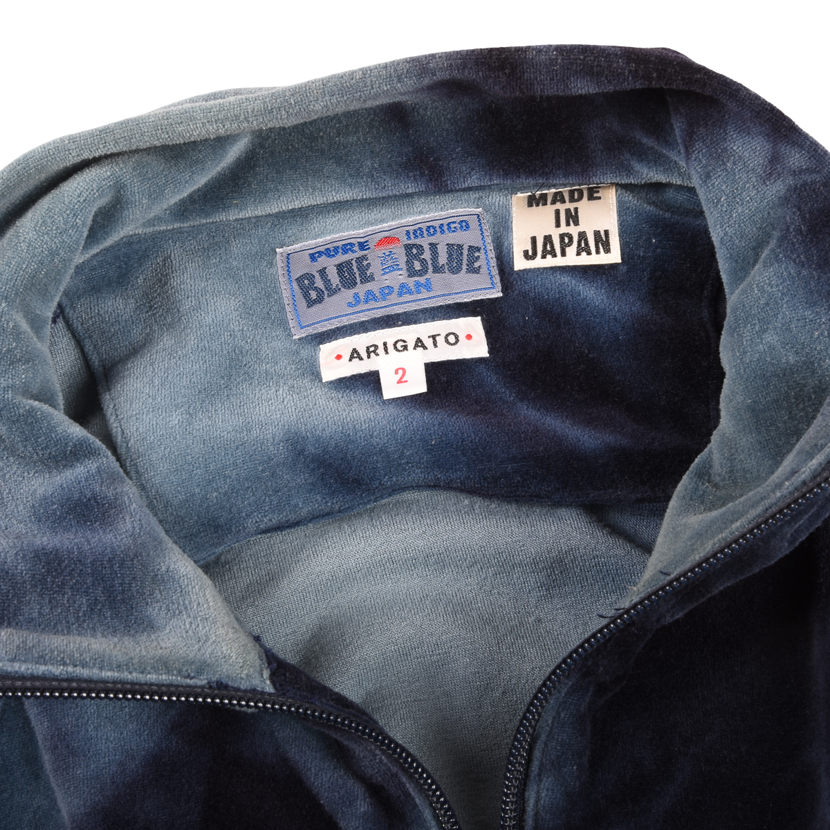 Blue Blue Japan Tye Dye Fleece