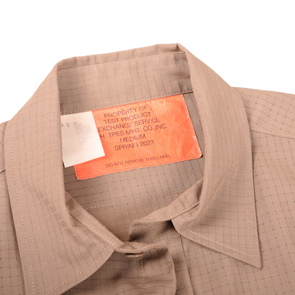 N. Hollywood Rip Stop Shirt Sample