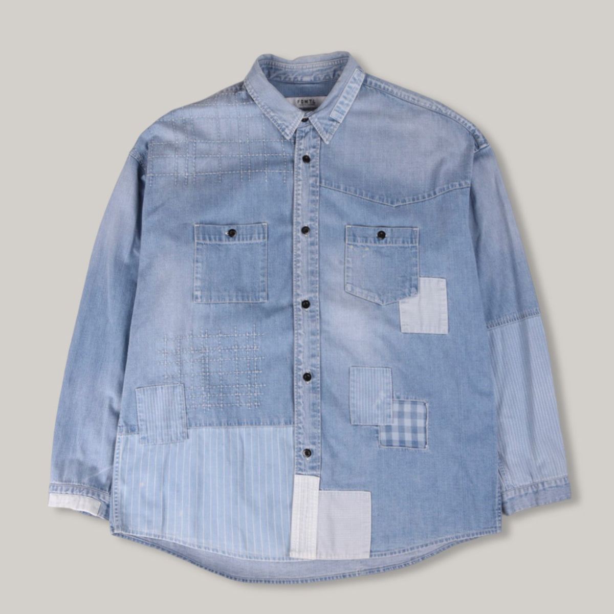 FDMTL “3 Yrs Wash” Patchwork Shirt