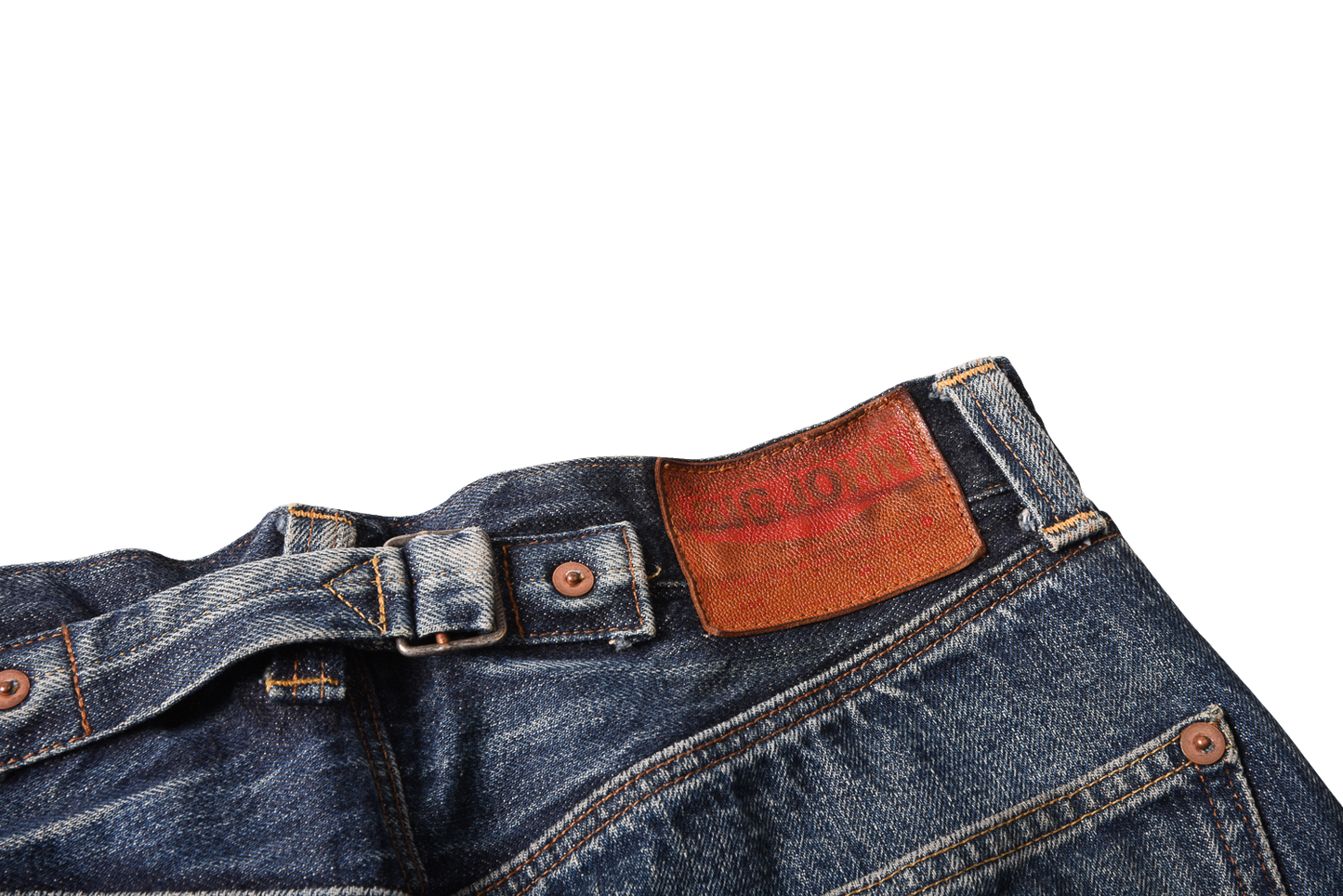 Big John 'Buckaroo' Relaxed Tapered Selvedge Jeans
