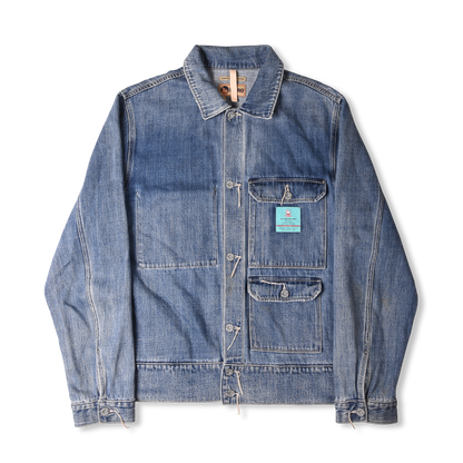 Nigel Cabourn Lybro "Denim Hip Jacket"
