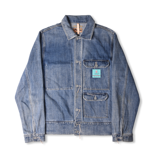 Nigel Cabourn Lybro "Denim Hip Jacket"