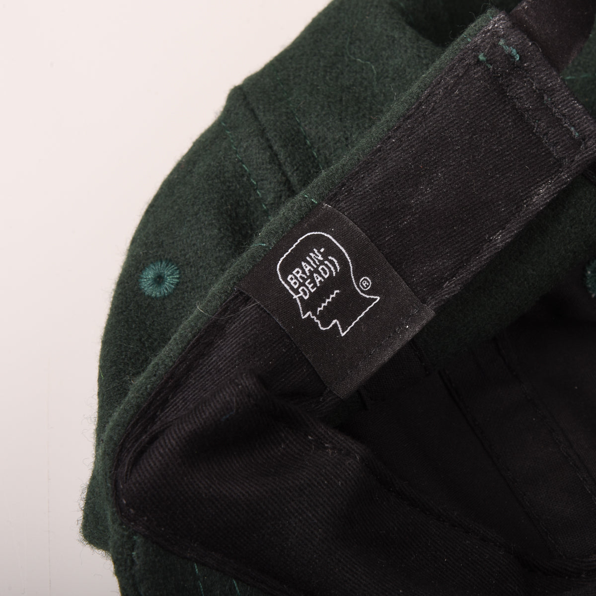 Brain Dead x Glasswing "Seattle Logohead" Cap