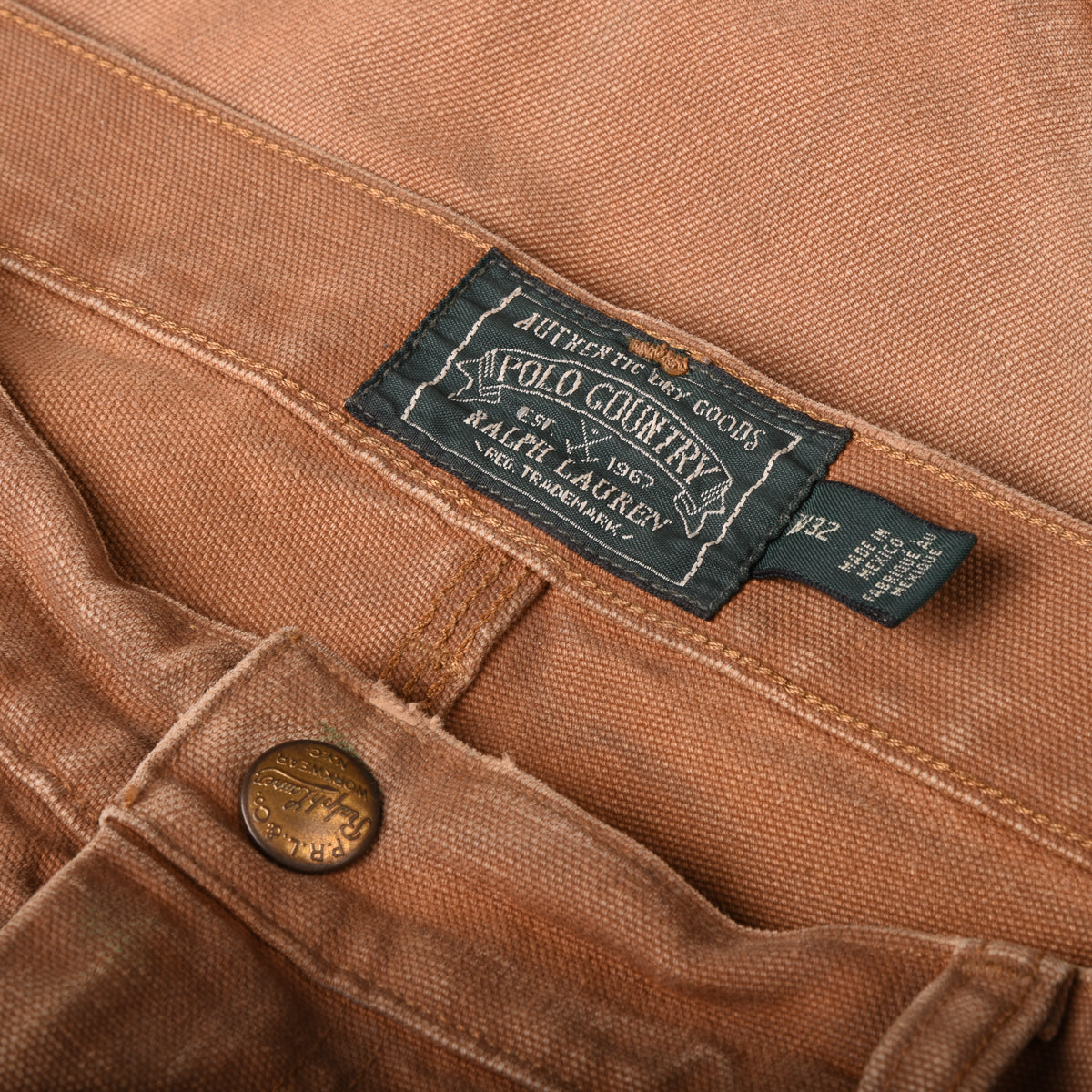 Polo RL Country "Canvas Double Knee Trouser"