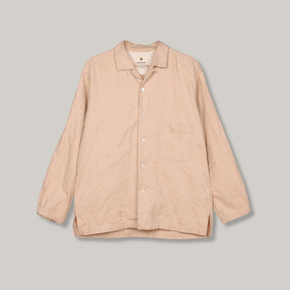 SNOW PEAK LS SHIRT - NATURAL