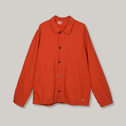 ARMOR LUX FISHERMAN JACKET - ORANGE