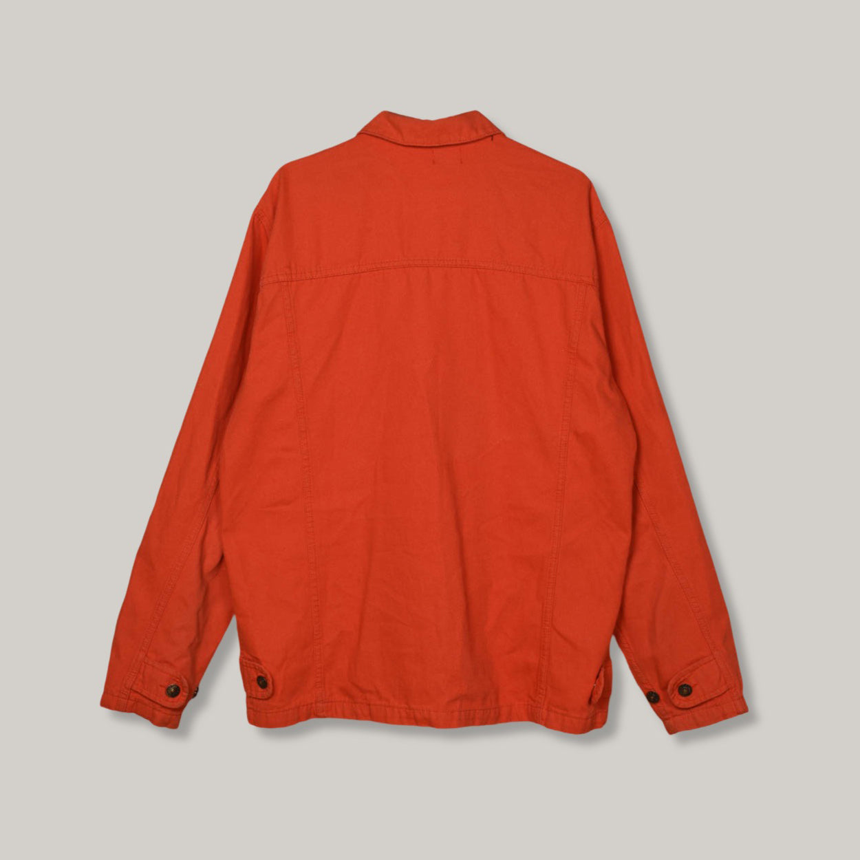 ARMOR LUX FISHERMAN JACKET - ORANGE