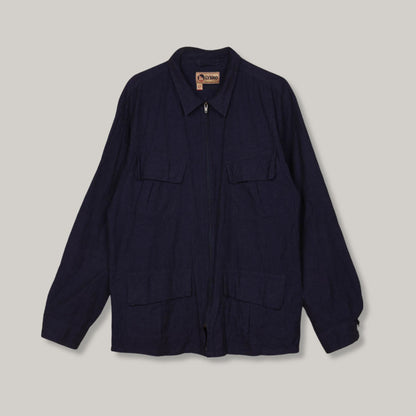 NIGEL CABOURN NAM JACKET - NAVY BLUE