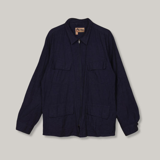 NIGEL CABOURN NAM JACKET - NAVY BLUE