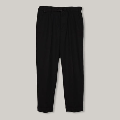 SNOW PEAK TAKIBI SERGE TROUSERS - BLACK