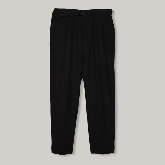 SNOW PEAK TAKIBI SERGE TROUSERS - BLACK