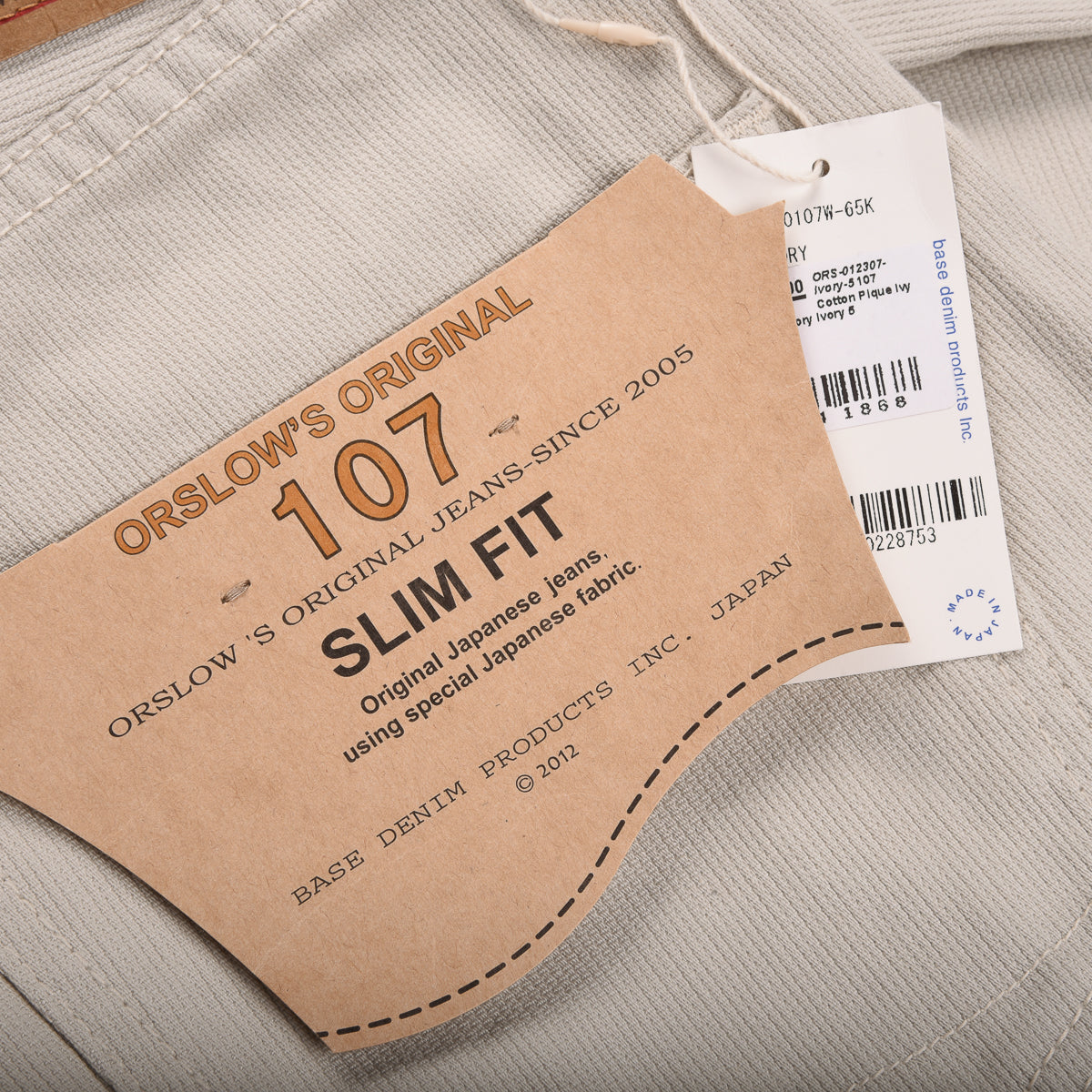 OrSlow 107 “Ivy Fit” Trousers