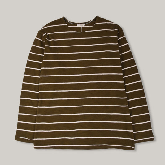 Warehouse & Co 4088 LS Stripe Tee