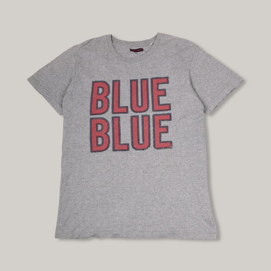 BLUE BLUE JAPAN FADED LOGO TEE