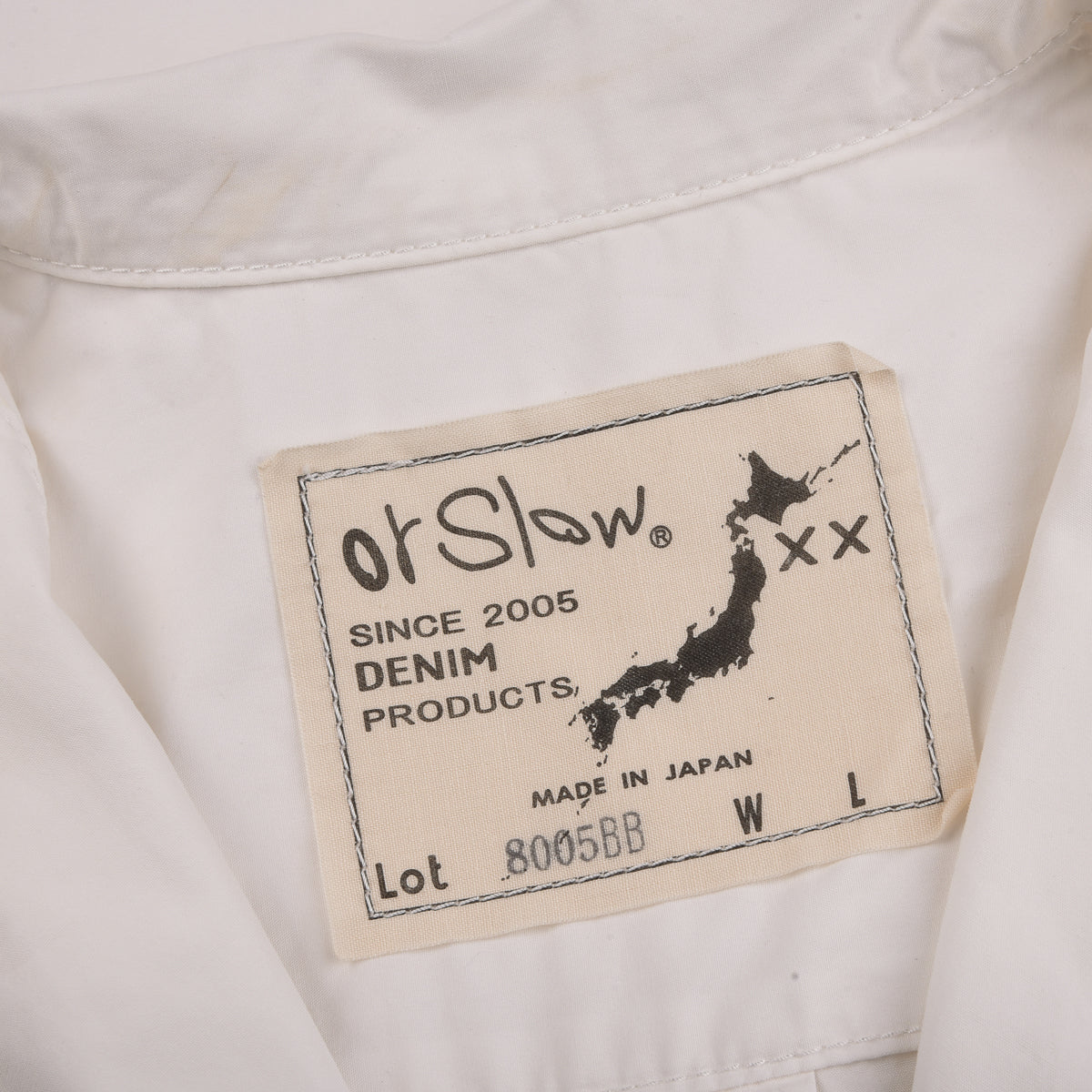 ORSLOW 3-BUTTON OVERSHIRT