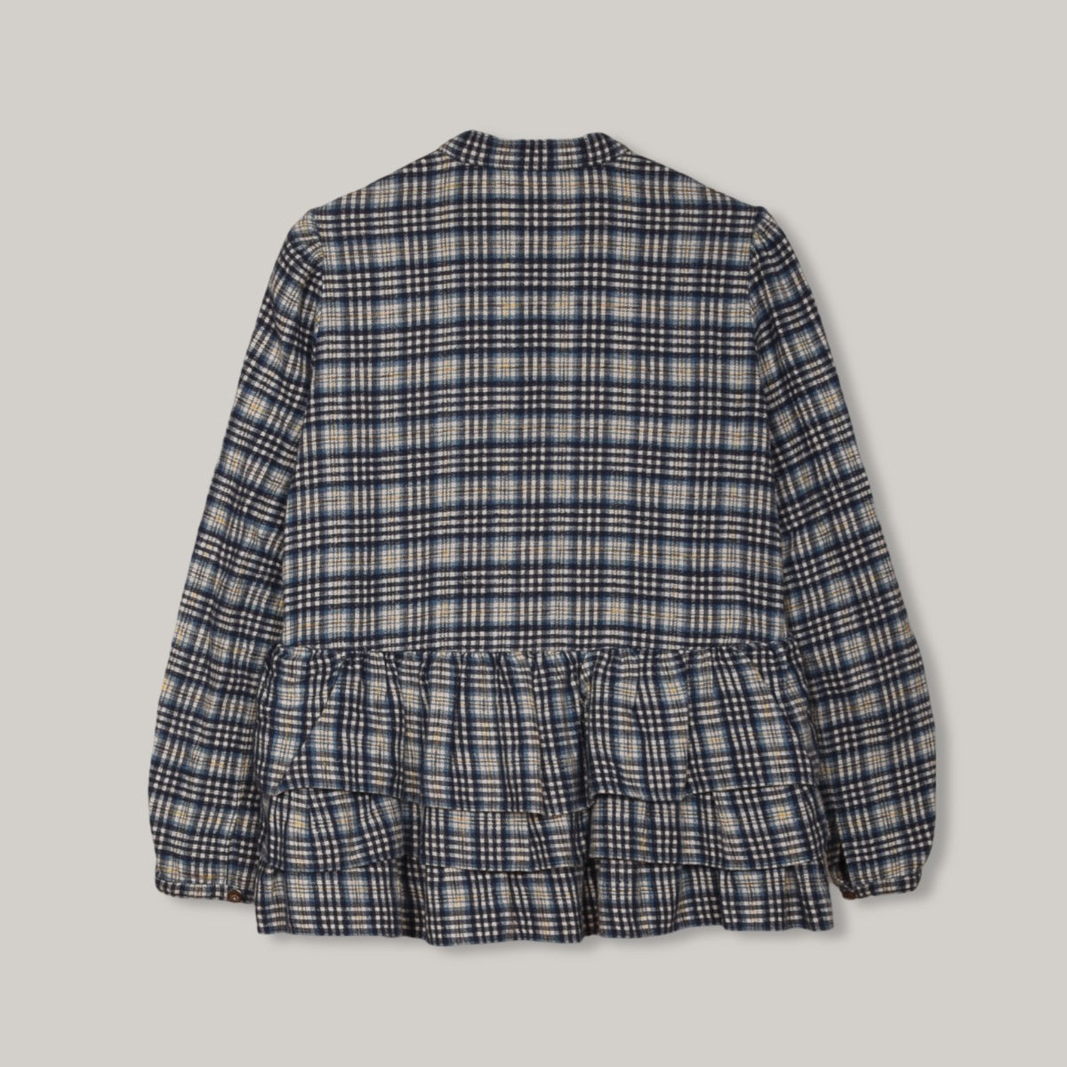 45RPM CHECK BLOUSE TOP