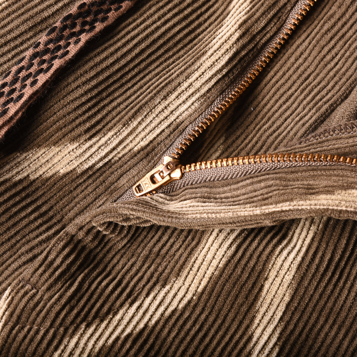 Kapital 8W Corduroy "Drunk Stripe" Easy Pants