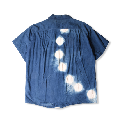 Story Mfg. “Lunar Clamp Dye” Shore Shirt - Bark