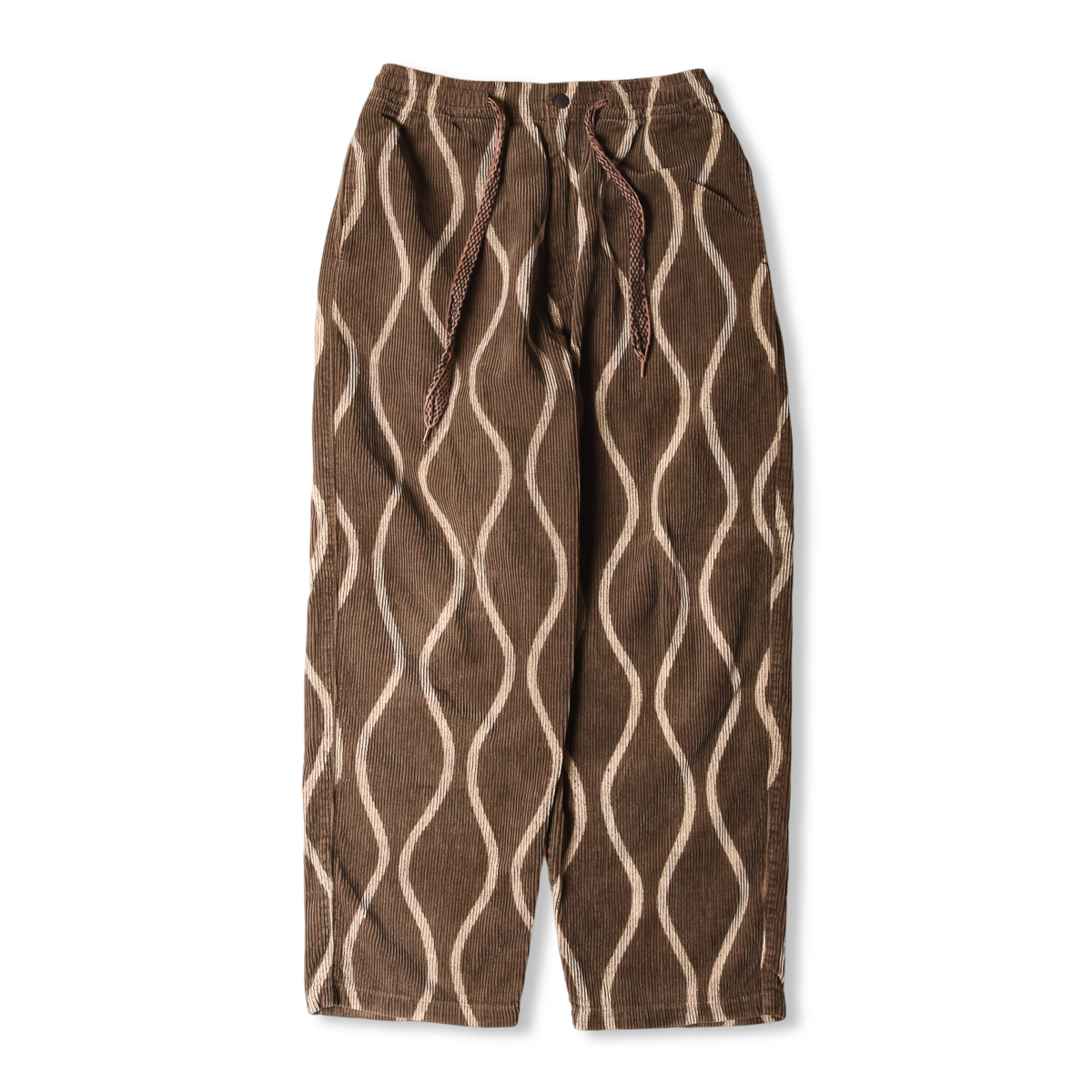 Kapital 8W Corduroy "Drunk Stripe" Easy Pants