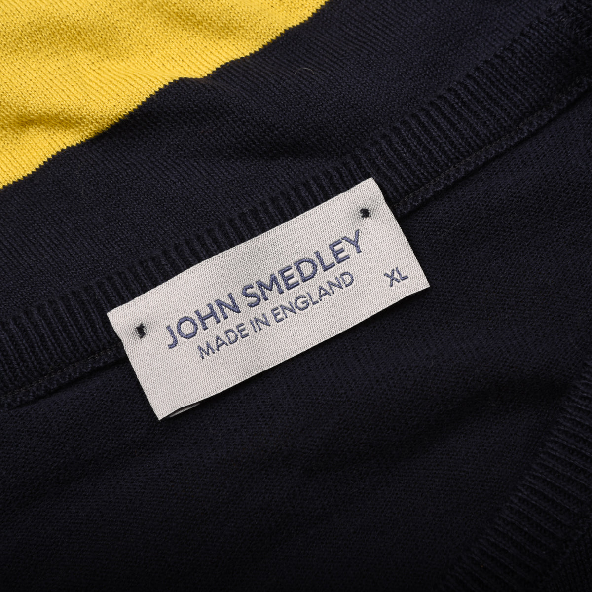 John Smedley Striped Crew Sweater